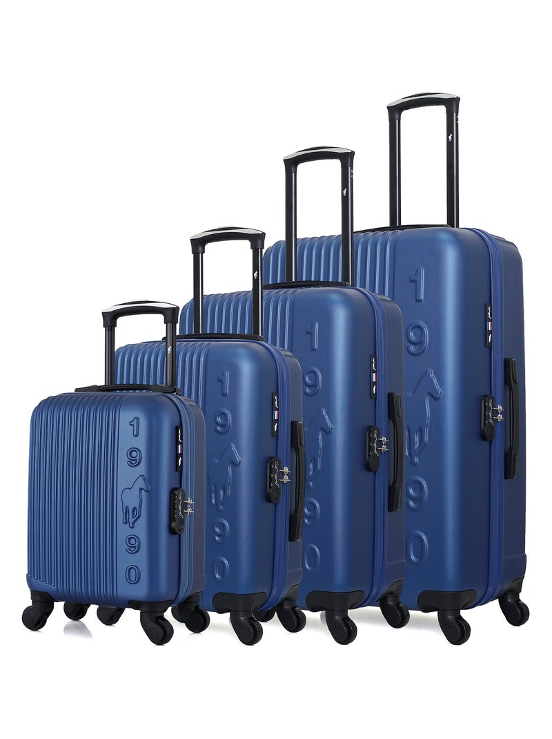 GENTLEMAN FARMER - SET DE 4 ABS LIAM M 4 ROUES Bleu Bleu marine - Kiabi