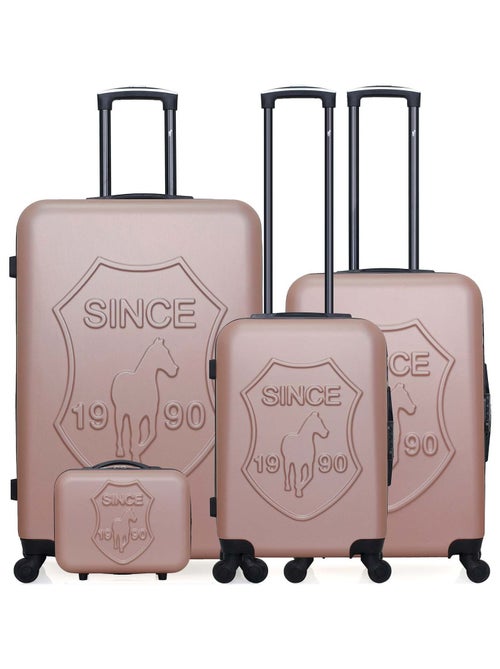 GENTLEMAN FARMER - Set de 4 Valises DAMON-C 75 cm 4 Roues - Kiabi