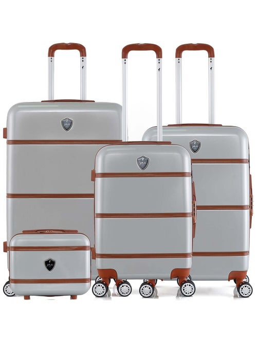 GENTLEMAN FARMER - Set de 4 Valises WALTER-C 75 cm 4 Roues - Kiabi