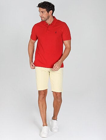 Gentleman Farmer - Short chino coupe regular en coton VLAD