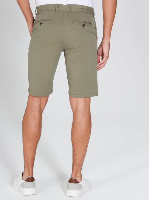 Gentleman Farmer - Short chino coupe regular en coton VLAD - Kiabi
