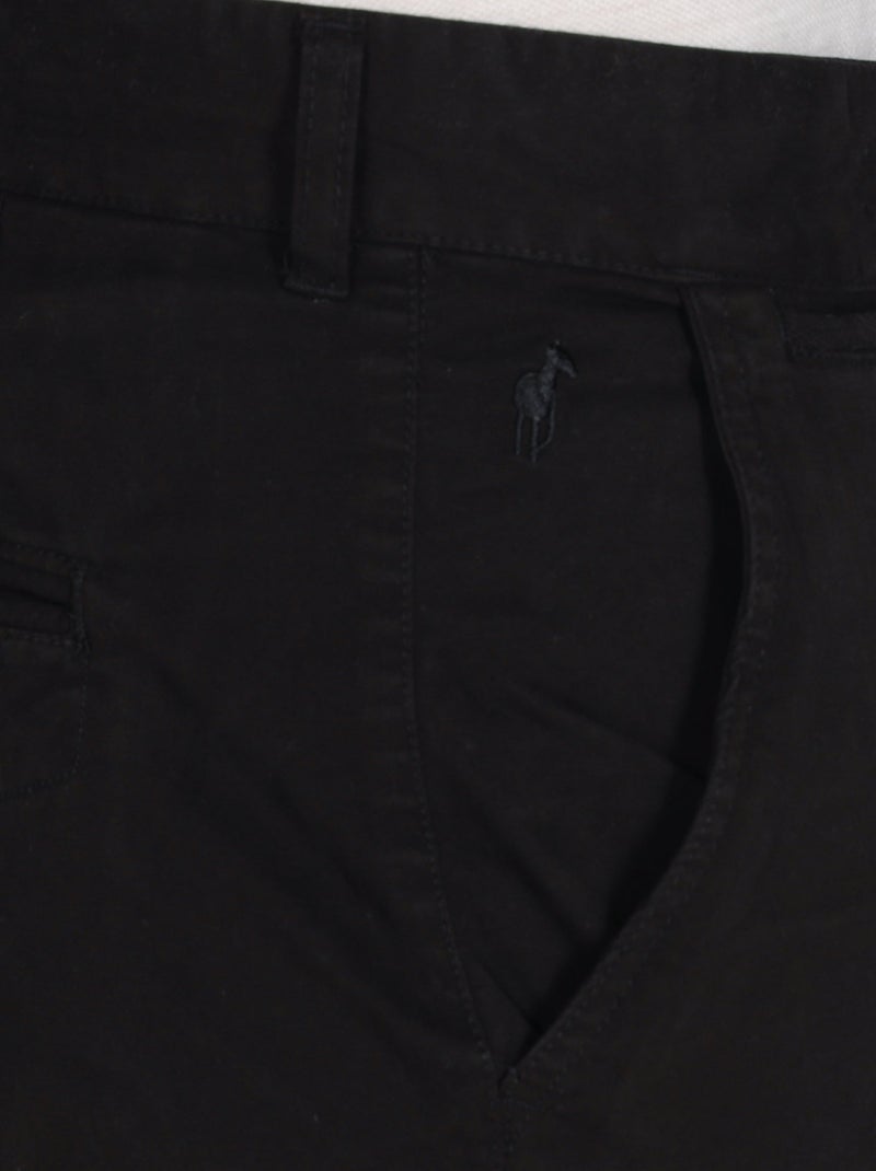Gentleman Farmer - Short chino coupe regular en coton VLAD Noir - Kiabi