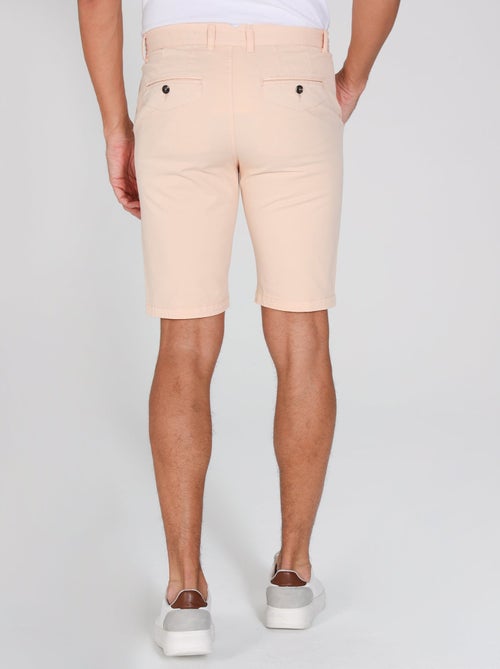 Gentleman Farmer - Short chino coupe regular en coton VLAD - Kiabi