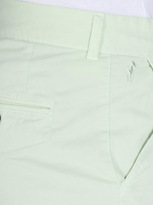 Gentleman Farmer - Short chino coupe regular en coton VLAD - Kiabi