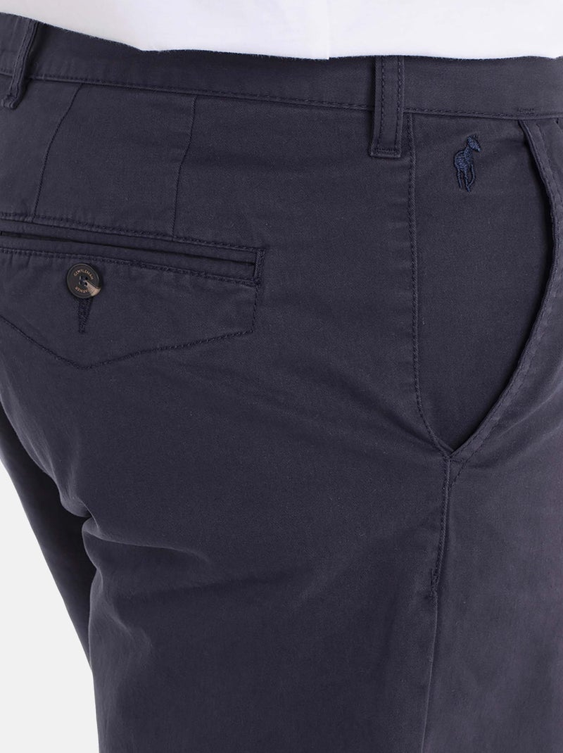 Gentleman Farmer - Short coupe regular en coton SAILOR Bleu marine - Kiabi