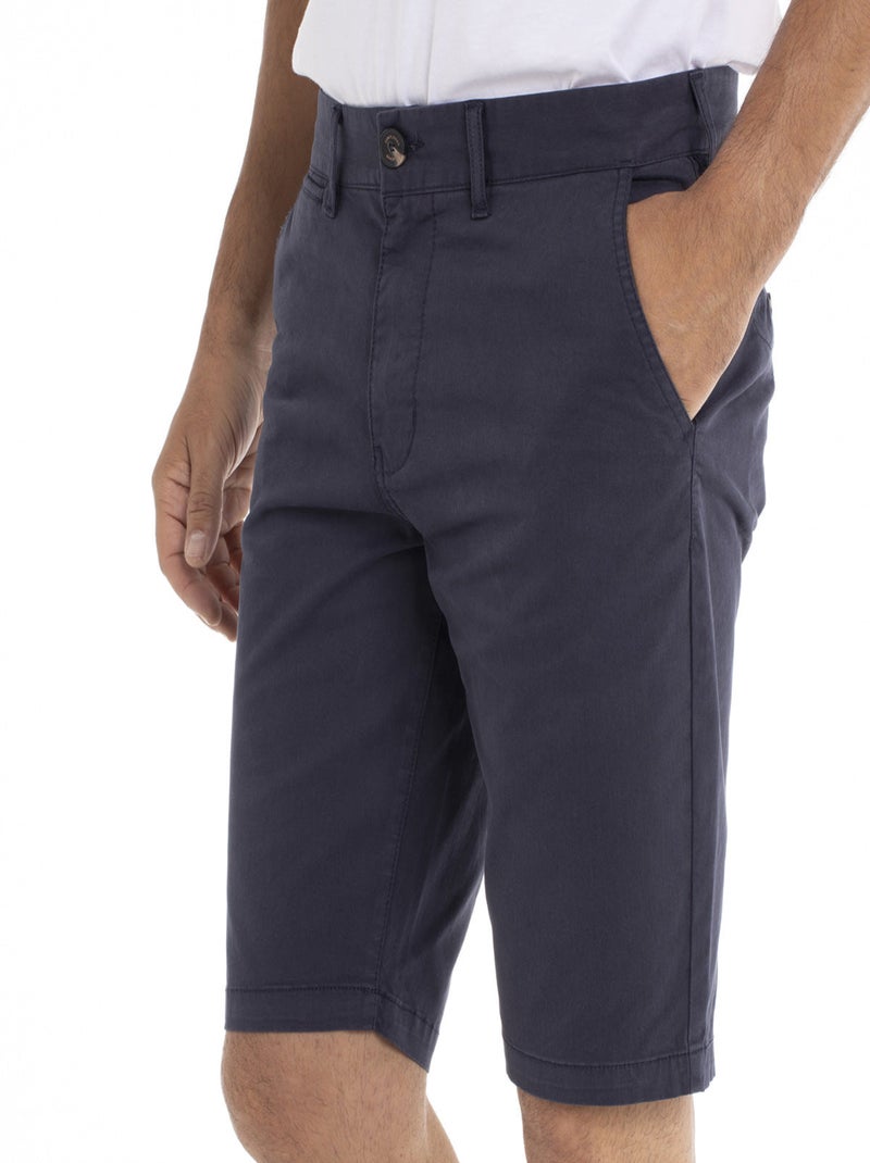 Gentleman Farmer - Short coupe regular en coton SAILOR Bleu marine - Kiabi