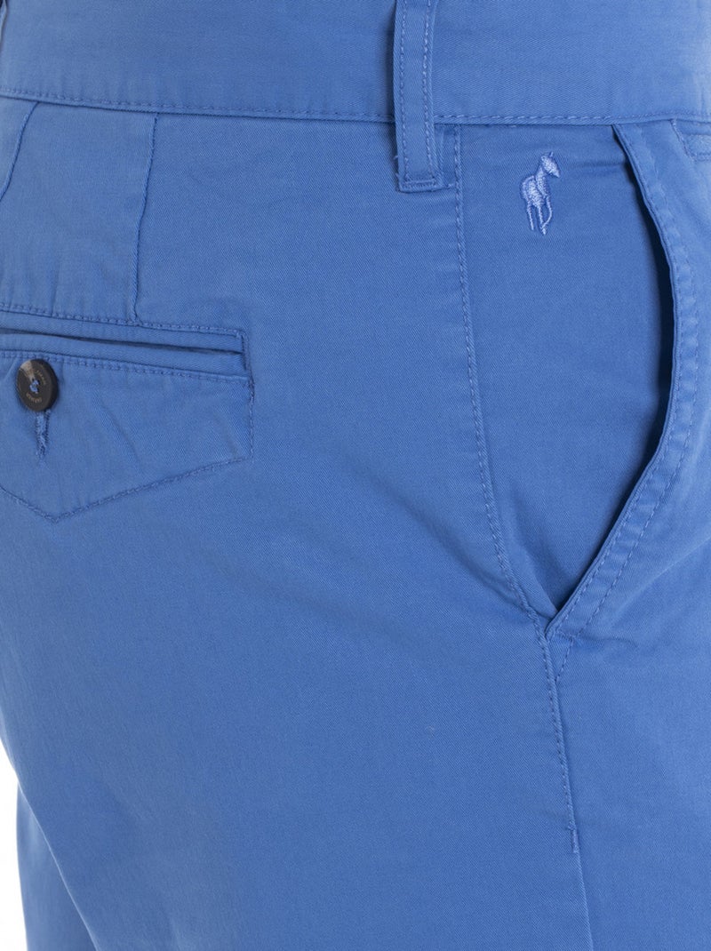 Gentleman Farmer - Short coupe regular en coton SAILOR Bleu roi - Kiabi