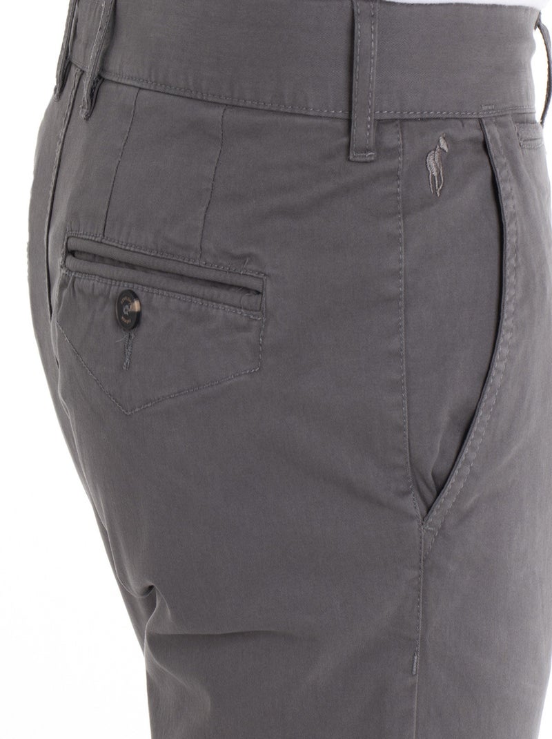 Gentleman Farmer - Short coupe regular en coton SAILOR gris anthracite - Kiabi