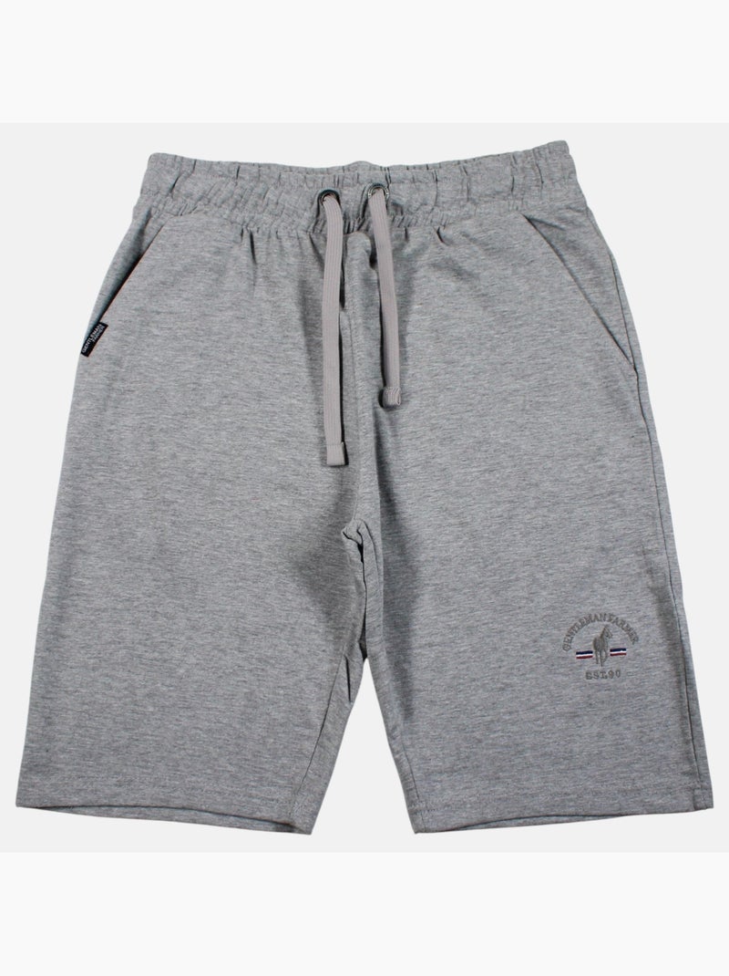 Gentleman Farmer - Short terry Homme Gris - Kiabi
