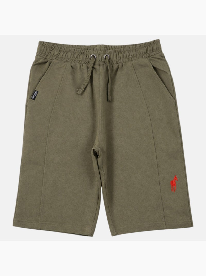 Gentleman Farmer - Short terry Homme Kaki - Kiabi