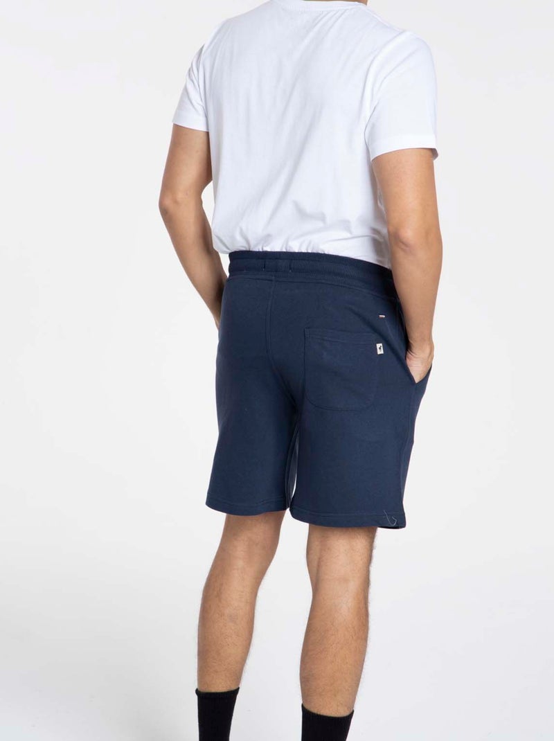Gentleman Farmer - Shorts coupe regular en coton SH SOFIA Bleu marine - Kiabi