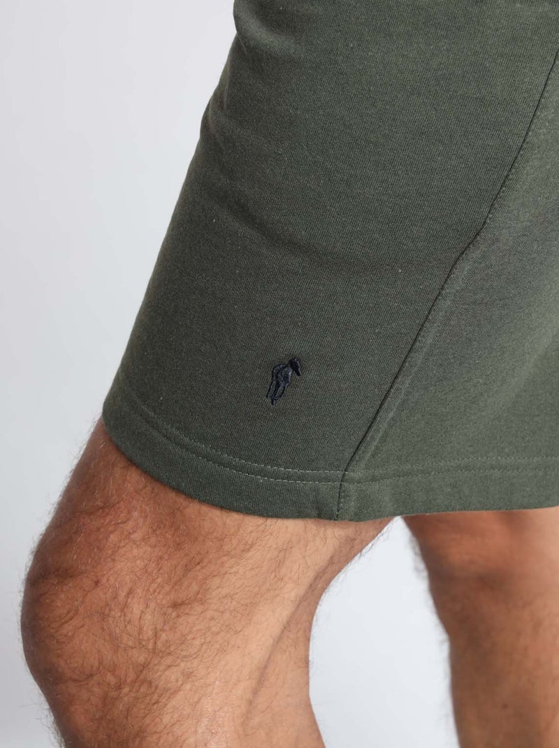 Gentleman Farmer - Shorts coupe regular en coton SH SOFIA Kaki - Kiabi