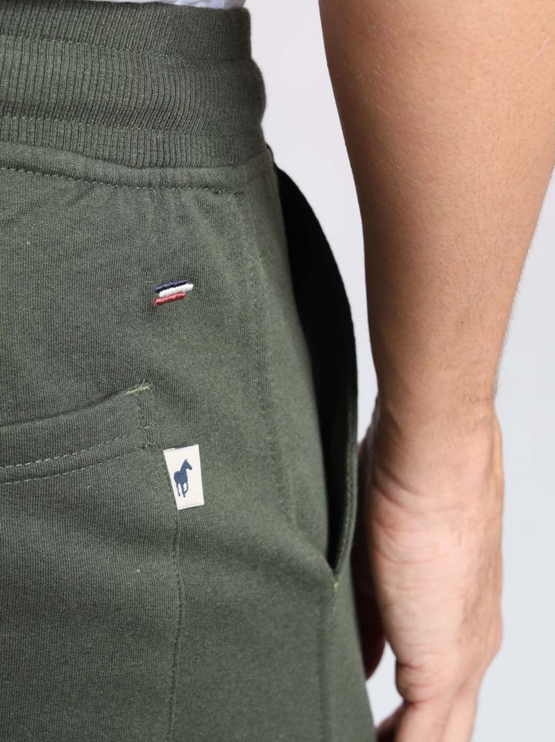 Gentleman Farmer - Shorts coupe regular en coton SH SOFIA Kaki - Kiabi