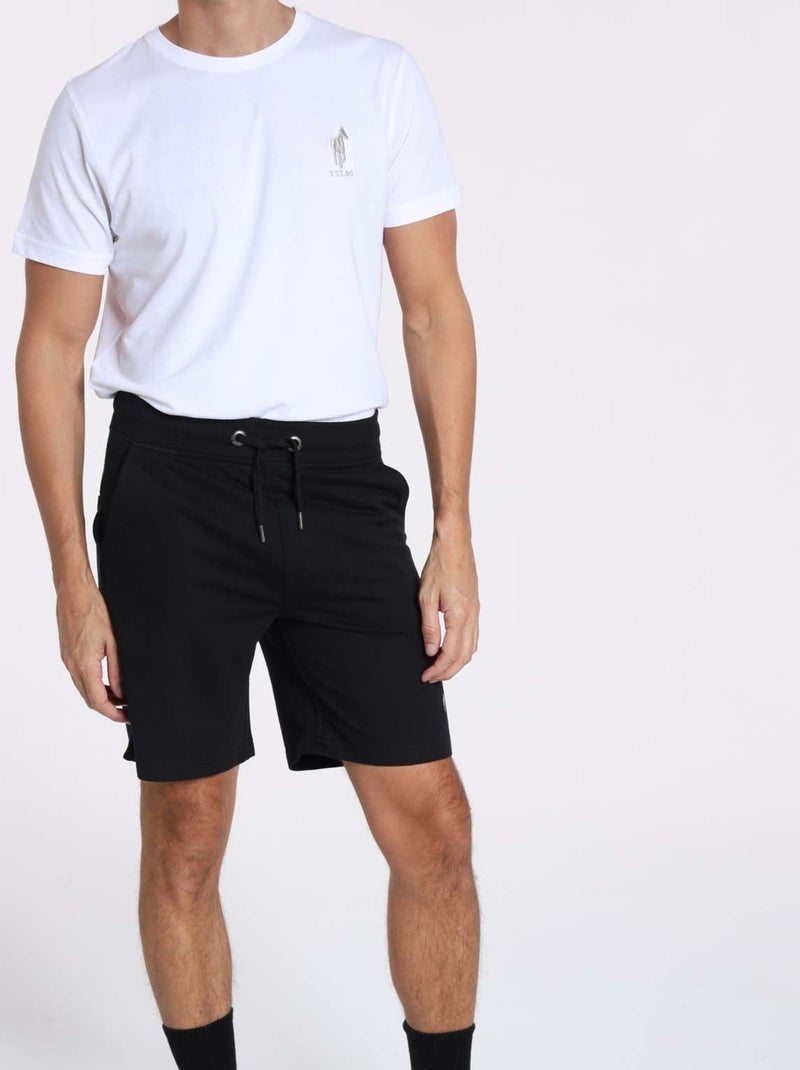Gentleman Farmer - Shorts coupe regular en coton SH SOFIA Noir - Kiabi
