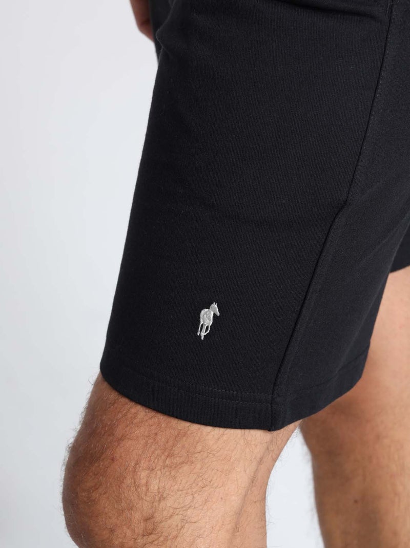 Gentleman Farmer - Shorts coupe regular en coton SH SOFIA Noir - Kiabi