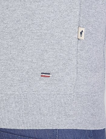 Gentleman Farmer - Sweat manches longues coton SAINT JUSTE