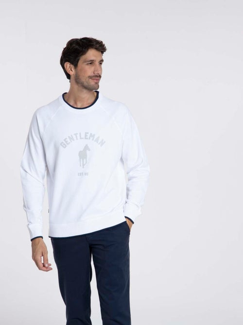 Gentleman Farmer - Sweat manches longues coton SENLIS - Kiabi