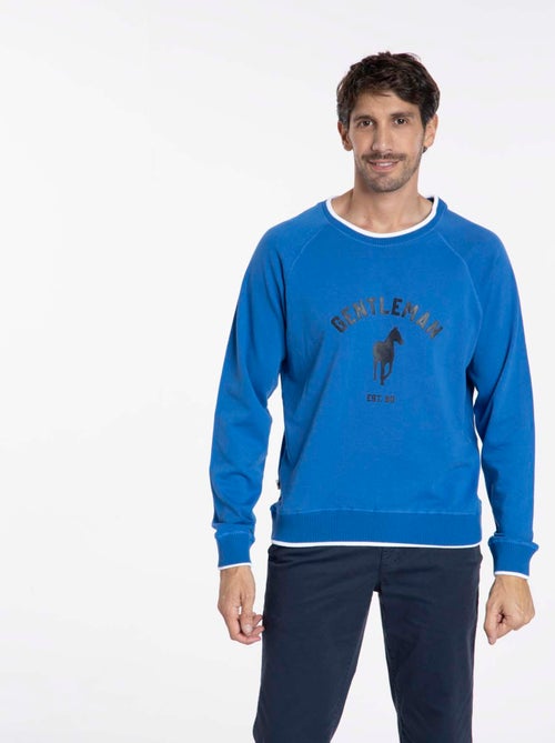 Gentleman Farmer - Sweat manches longues coton SENLIS - Kiabi