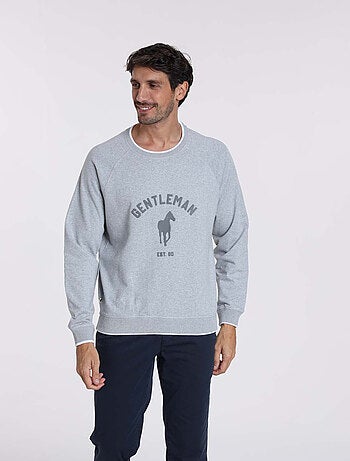 Gentleman Farmer - Sweat manches longues coton SENLIS