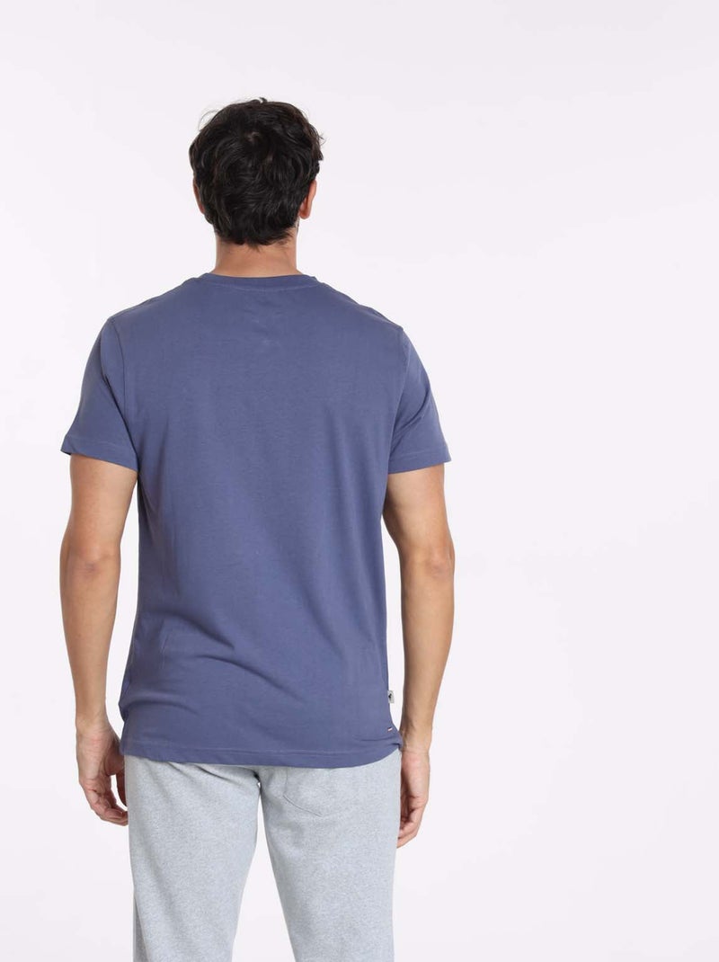 Gentleman Farmer - T-Shirt manches courtes coton TIBET Bleu - Kiabi