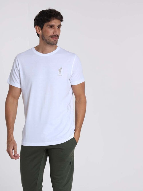 Gentleman Farmer - T-Shirt manches courtes coton TIGNES - Kiabi