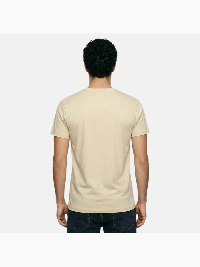 Gentleman Farmer - T-shirt manches courtes Homme Beige - Kiabi