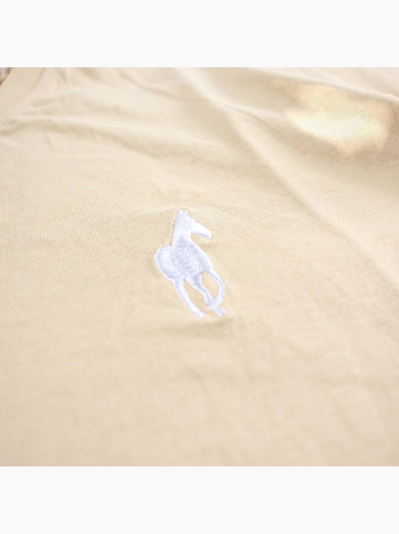 Gentleman Farmer - T-shirt manches courtes Homme Beige - Kiabi