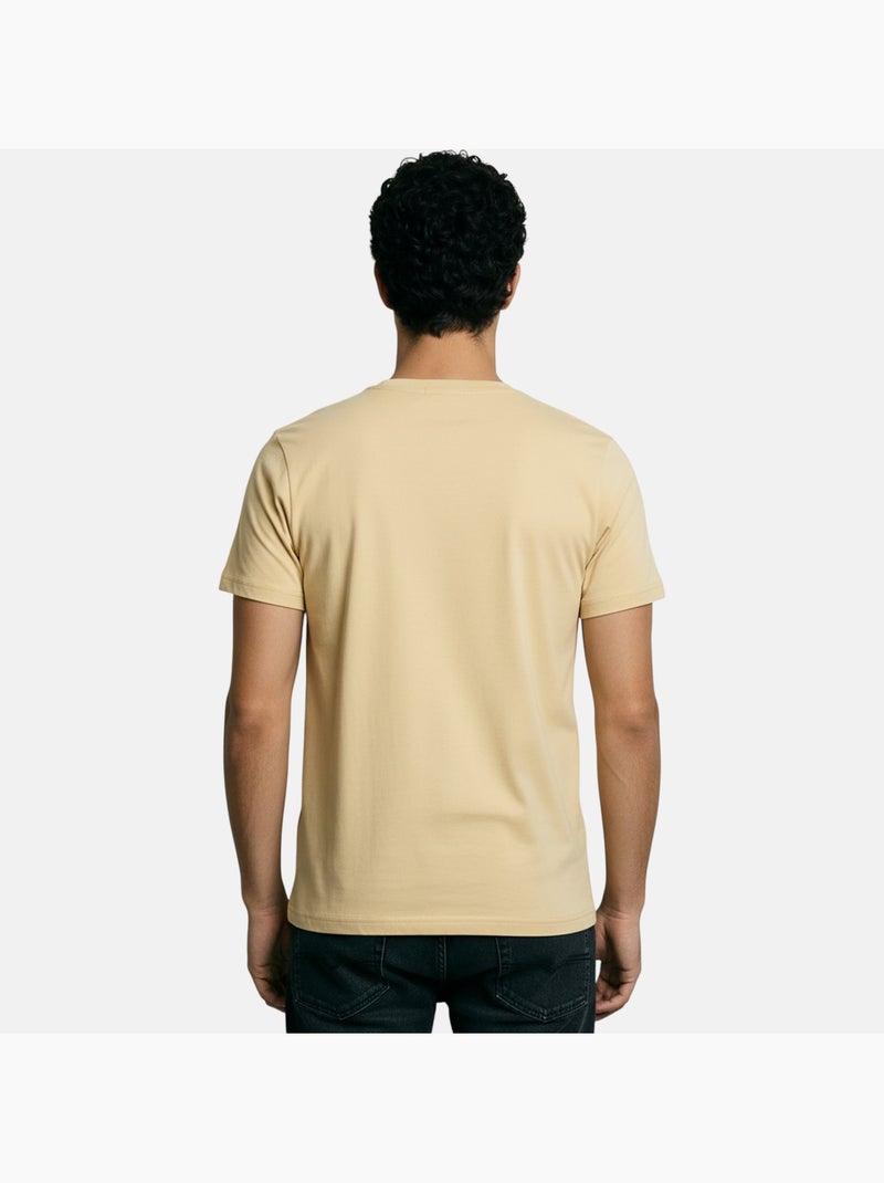 Gentleman Farmer - T-shirt manches courtes Homme Beige - Kiabi