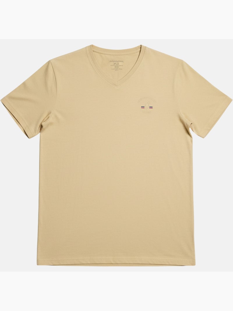 Gentleman Farmer - T-shirt manches courtes Homme Beige - Kiabi