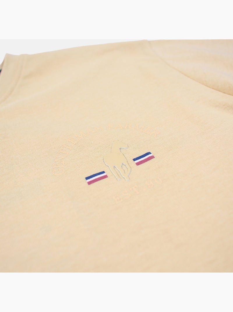 Gentleman Farmer - T-shirt manches courtes Homme Beige - Kiabi