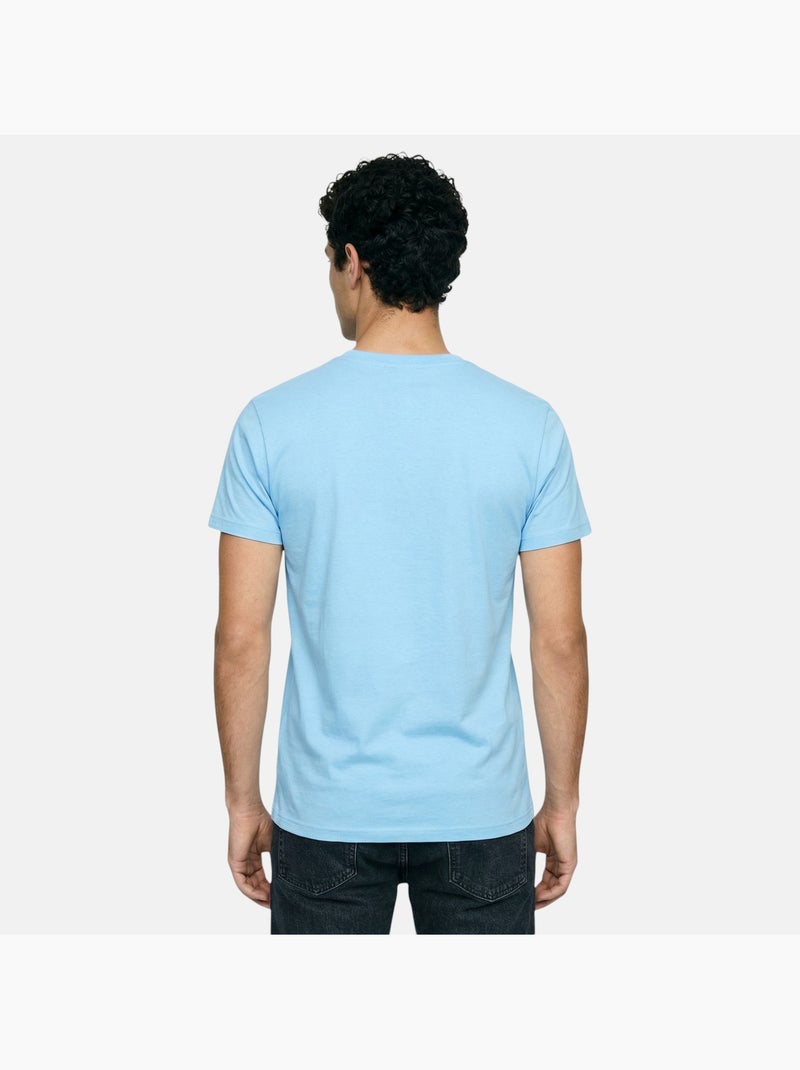 Gentleman Farmer - T-shirt manches courtes Homme Bleu - Kiabi