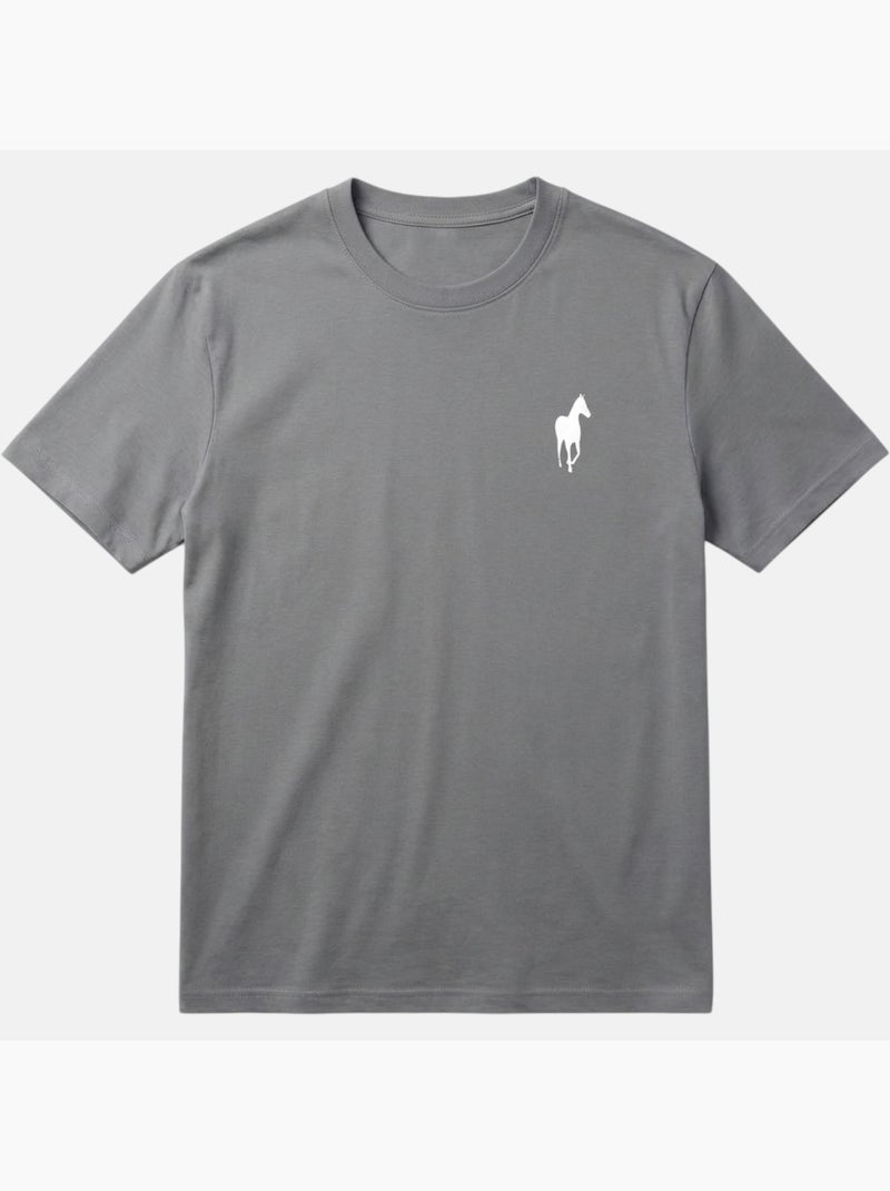 Gentleman Farmer - T-shirt manches courtes Homme gris anthracite - Kiabi