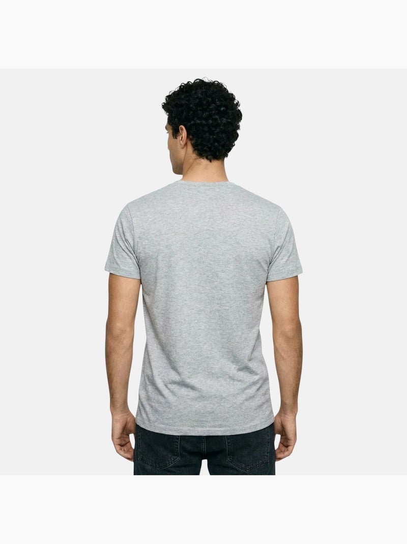 Gentleman Farmer - T-shirt manches courtes Homme Gris - Kiabi