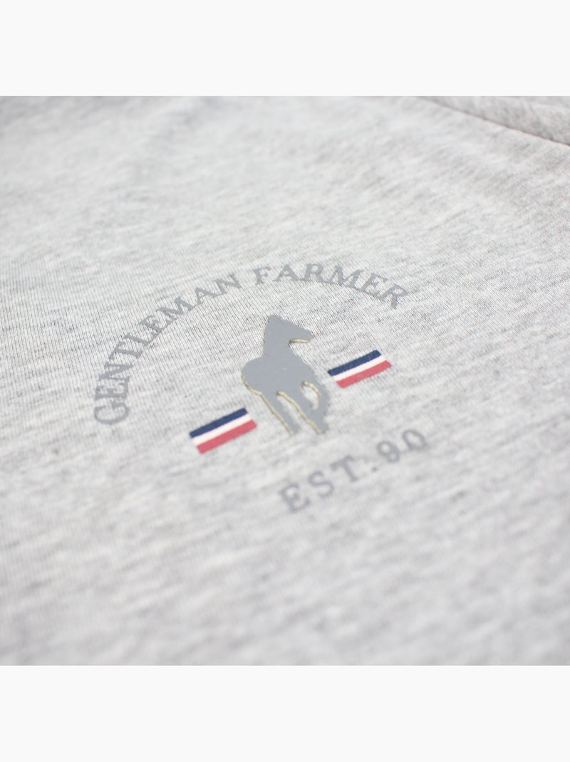 Gentleman Farmer - T-shirt manches courtes Homme Gris - Kiabi