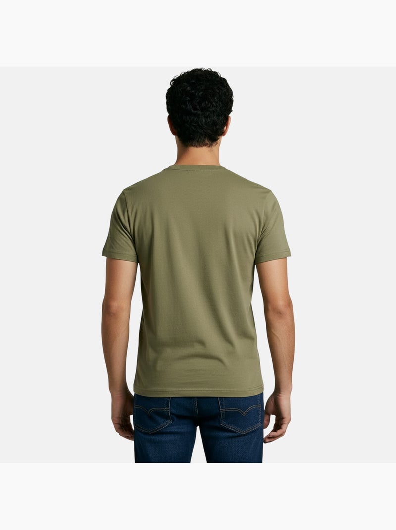 Gentleman Farmer - T-shirt manches courtes Homme Kaki - Kiabi