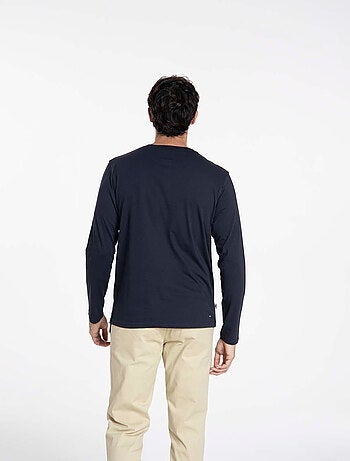 Gentleman Farmer - T-Shirt manches longues coton TOLEDE