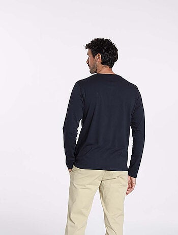 Gentleman Farmer - T-Shirt manches longues coton TOLEDE