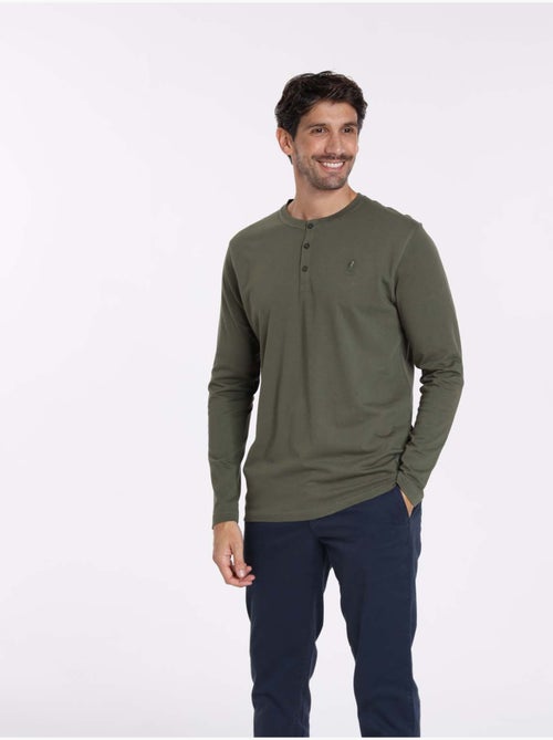 Gentleman Farmer - T-Shirt manches longues coton TOLEDE - Kiabi