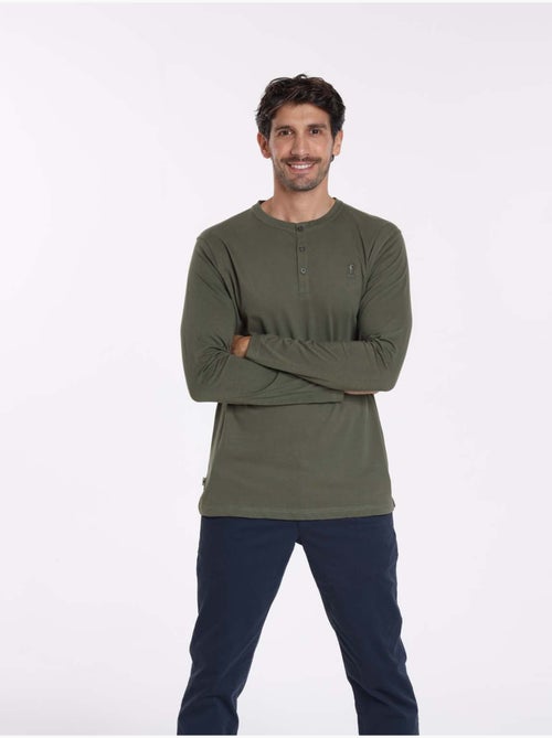 Gentleman Farmer - T-Shirt manches longues coton TOLEDE - Kiabi