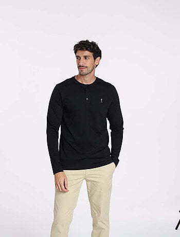 Gentleman Farmer - T-Shirt manches longues coton TOLEDE