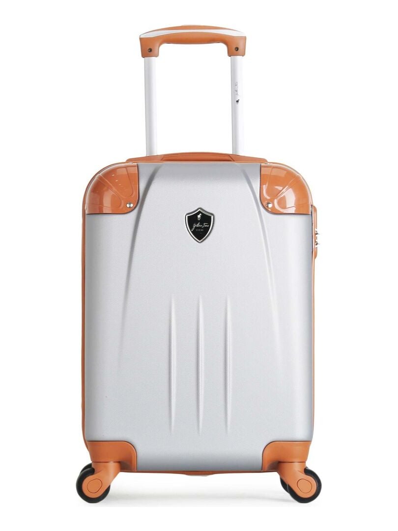 GENTLEMAN FARMER - Valise Cabine ABS HENRY-E 4 Roues 50 cm - Gris - Kiabi - 75.99�?�