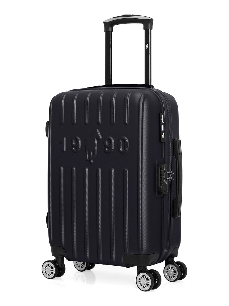 GENTLEMAN FARMER - Valise Cabine ARCHIE 55 cm 4 Roues Noir - Kiabi
