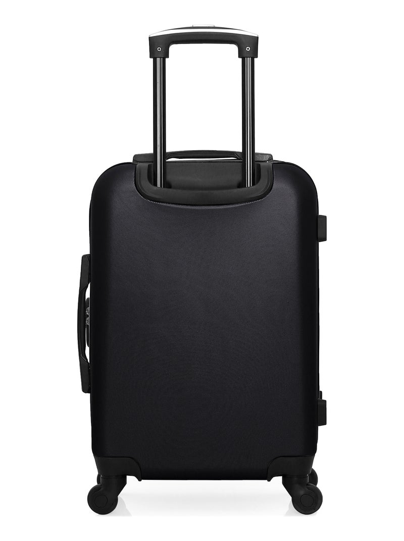 GENTLEMAN FARMER - Valise Cabine DAMON 55 cm 4 Roues Noir - Kiabi