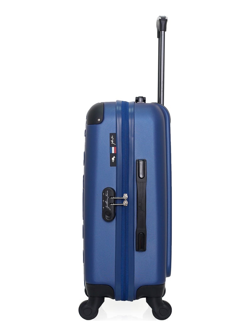 GENTLEMAN FARMER - Valise Cabine PORTER 55 cm 4 Roues Bleu Bleu marine - Kiabi
