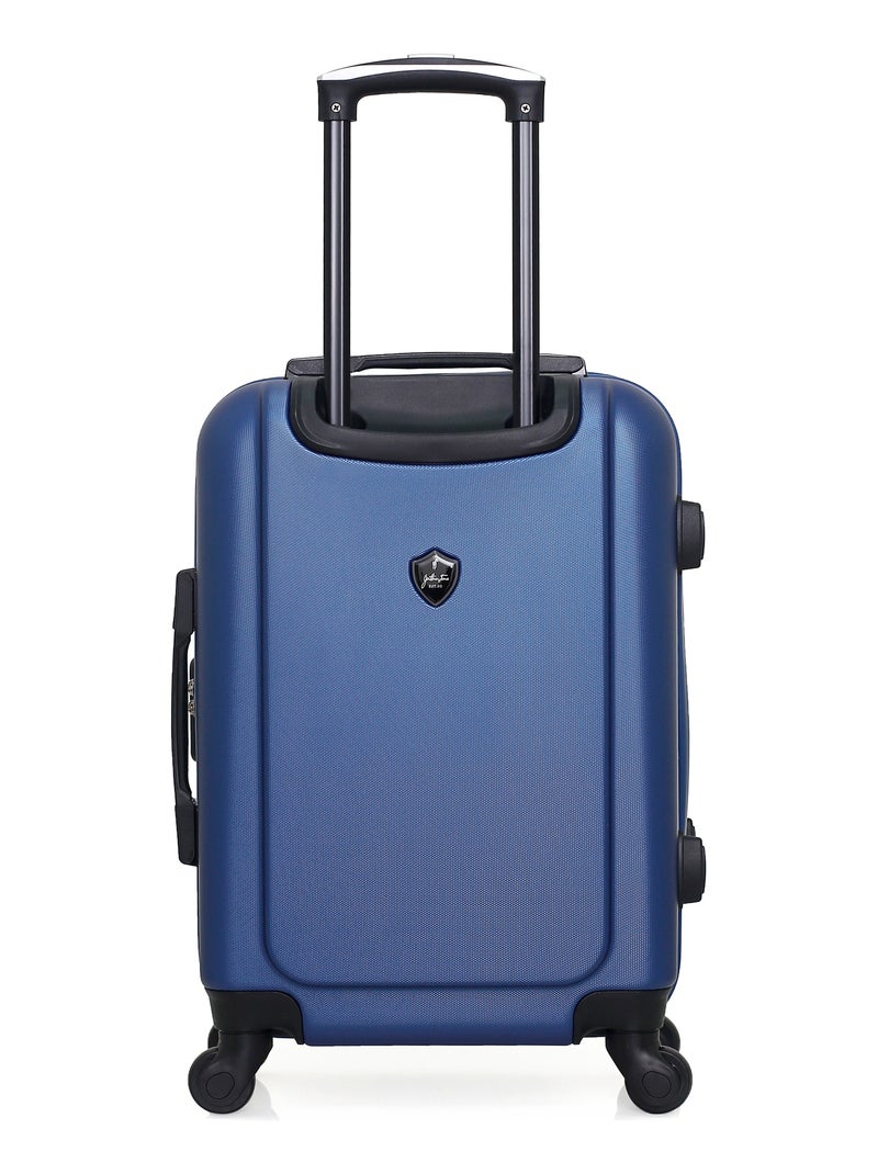 GENTLEMAN FARMER - Valise Cabine PORTER 55 cm 4 Roues Bleu Bleu marine - Kiabi