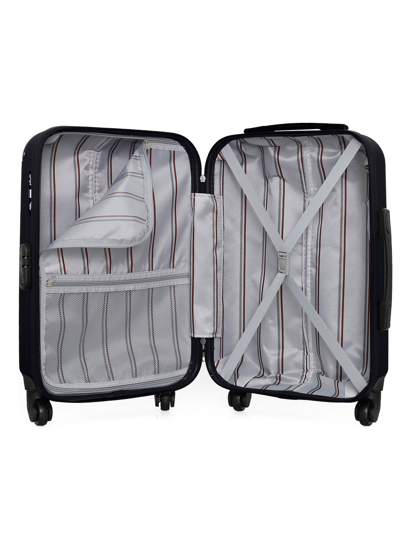 GENTLEMAN FARMER - Valise Cabine PORTER 55 cm 4 Roues Noir - Kiabi