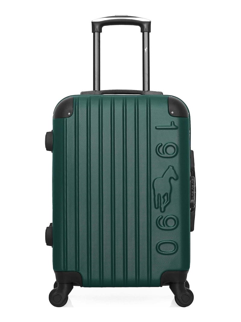 GENTLEMAN FARMER - Valise Cabine PORTER 55 cm 4 Roues Vert foncé - Kiabi