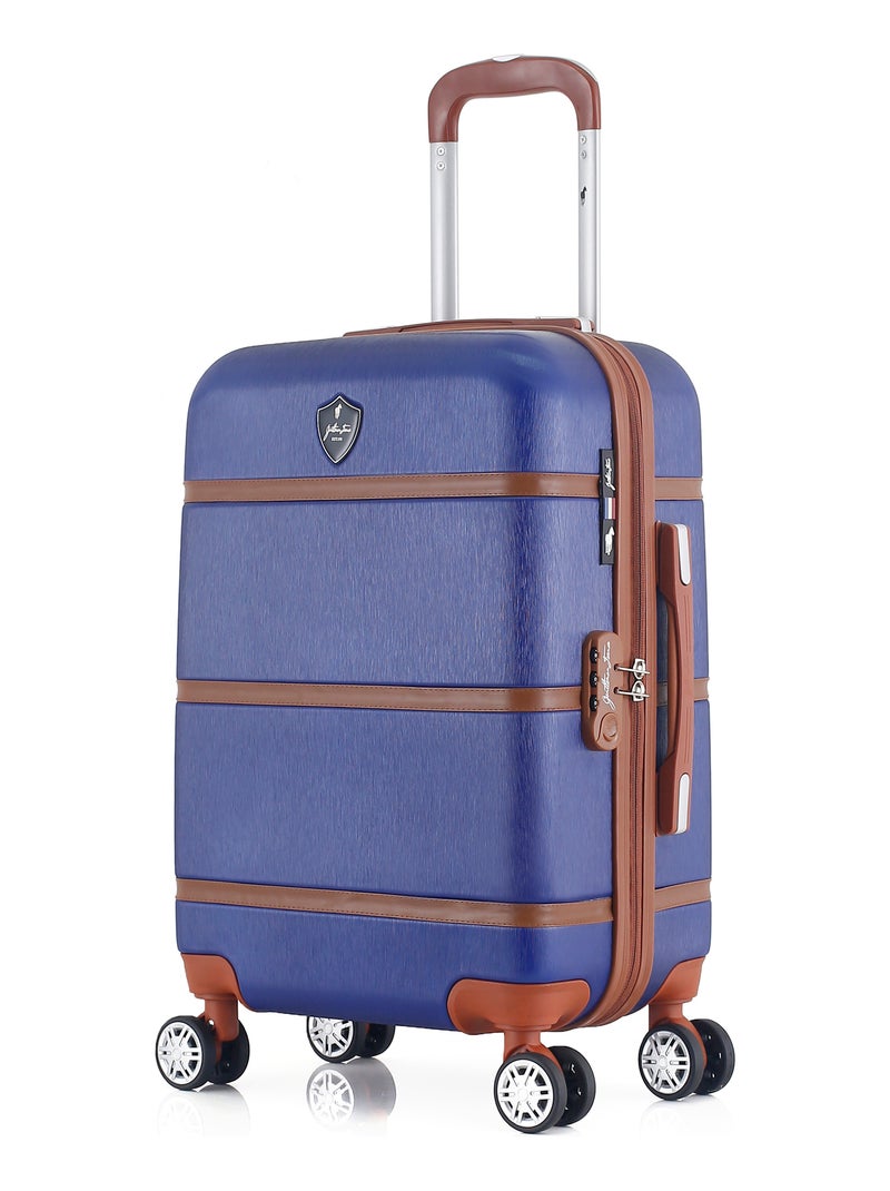 GENTLEMAN FARMER - Valise Cabine WALTER 55 cm 4 Roues Bleu Bleu marine - Kiabi