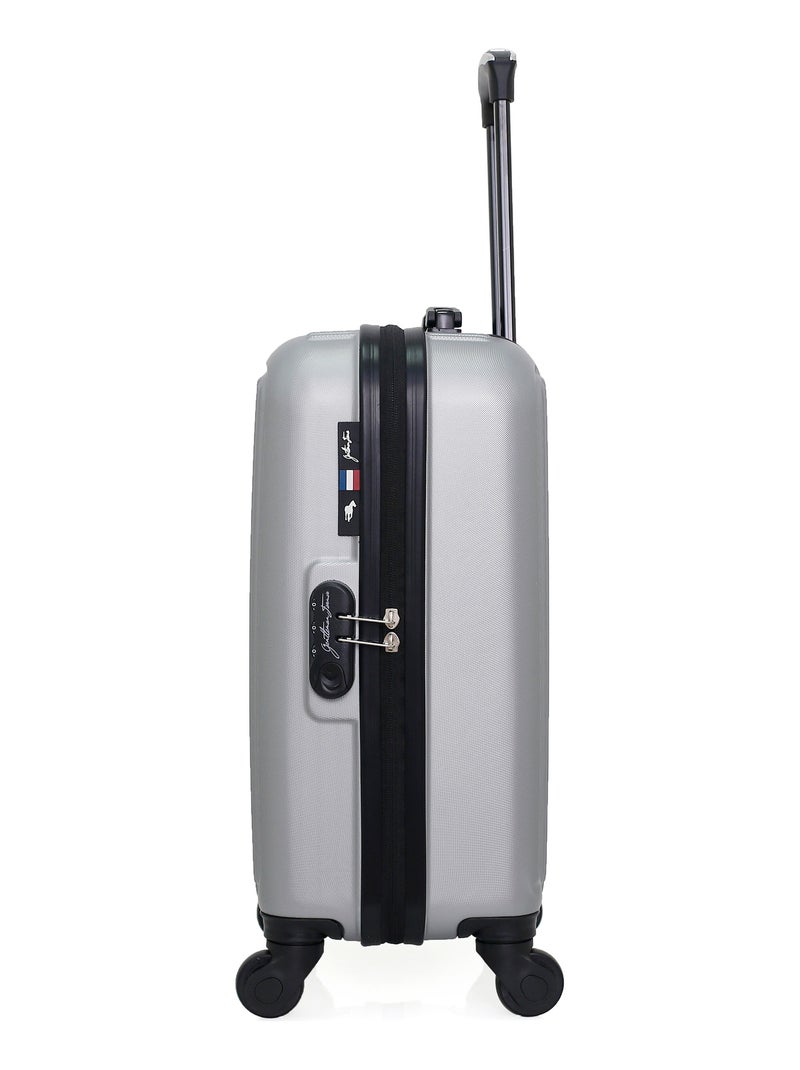 GENTLEMAN FARMER - Valise Cabine XS DALE-E 50 cm 4 Roues Gris - Kiabi