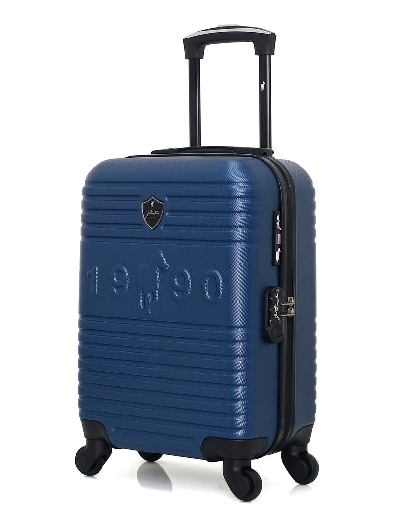 GENTLEMAN FARMER - Valise Cabine XS FRED-E 50 cm 4 Roues Bleu Bleu marine - Kiabi